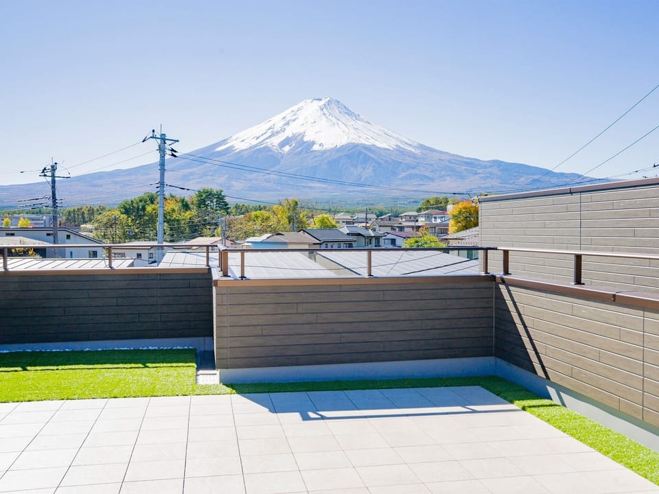 [106.107.108] Mt. Fuji view! Rooftop BBQ terrace