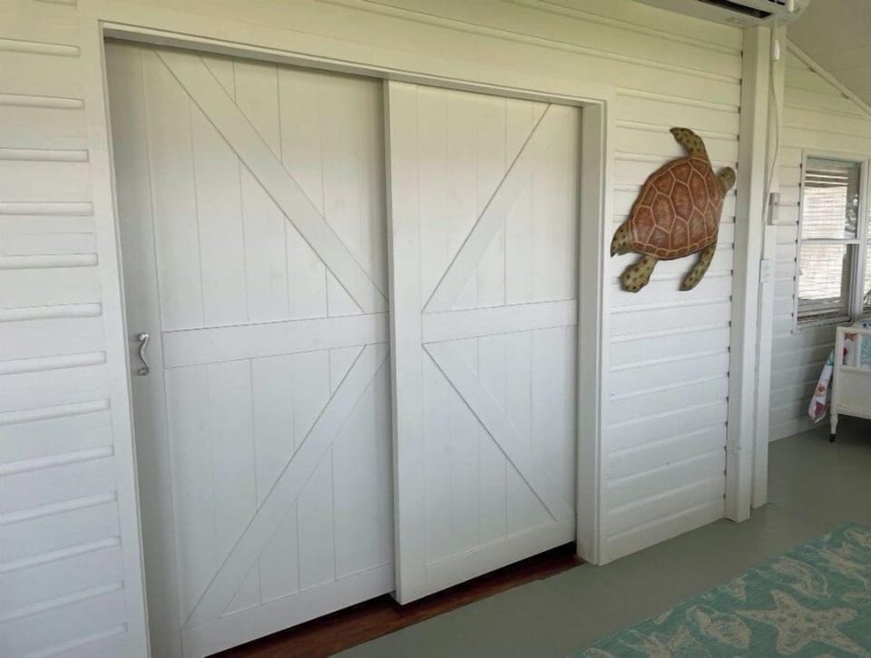 Barn doors for privacy