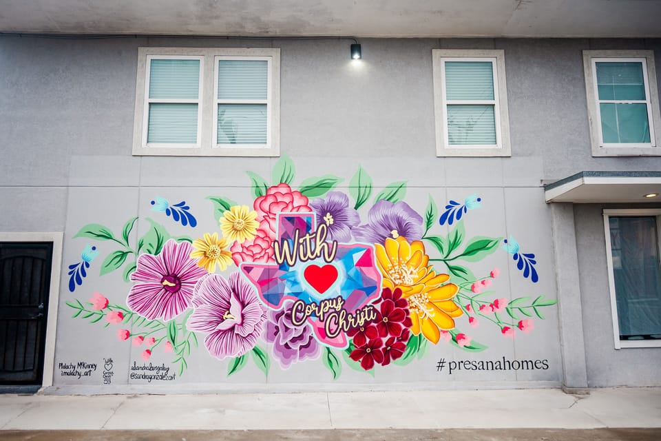 Capture unforgettable moments against the backdrop of our mesmerizing floral mural, turning your Corpus Christi trip into a photo-worthy masterpiece at [Your Apartment Complex Name]