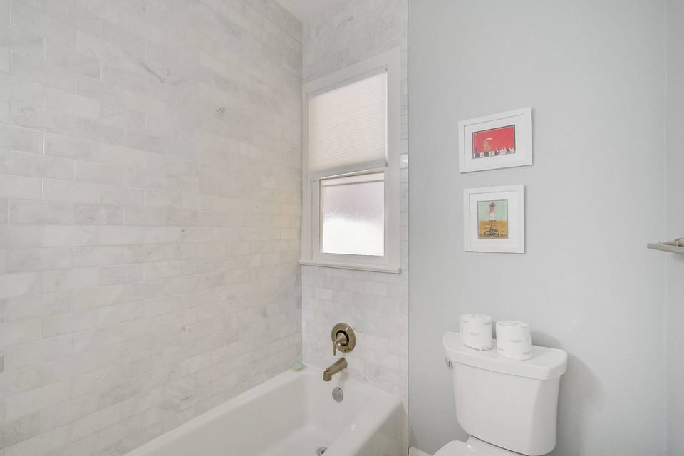 Bathroom with bathtub