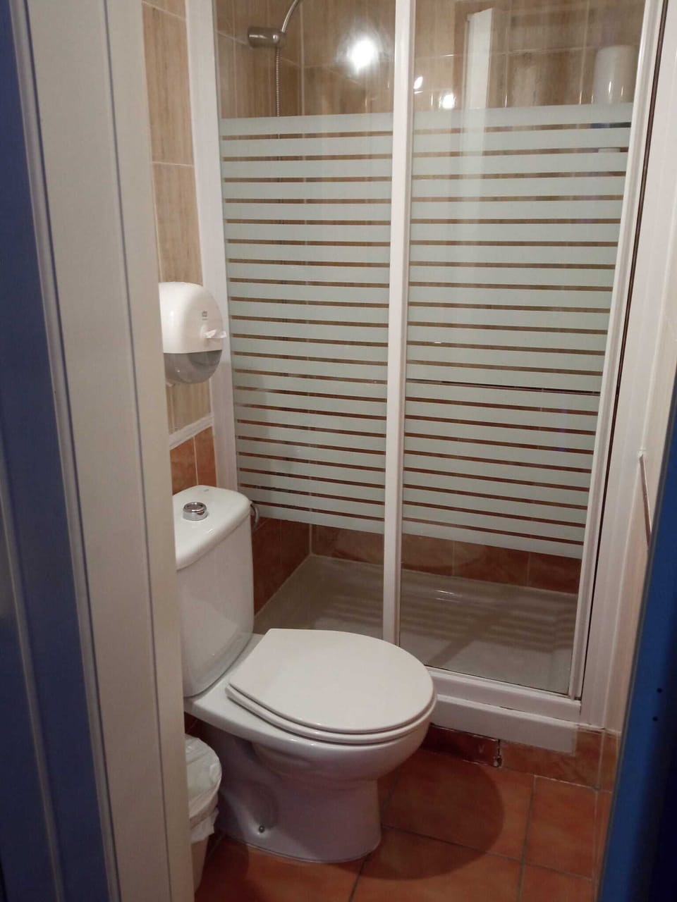 Shower, towels