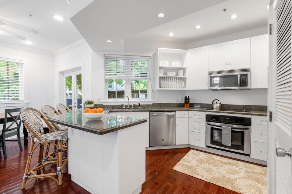 Fully equipped kitchen