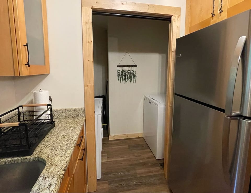 Keep your stay as seamless as possible with access to a washer and dryer.