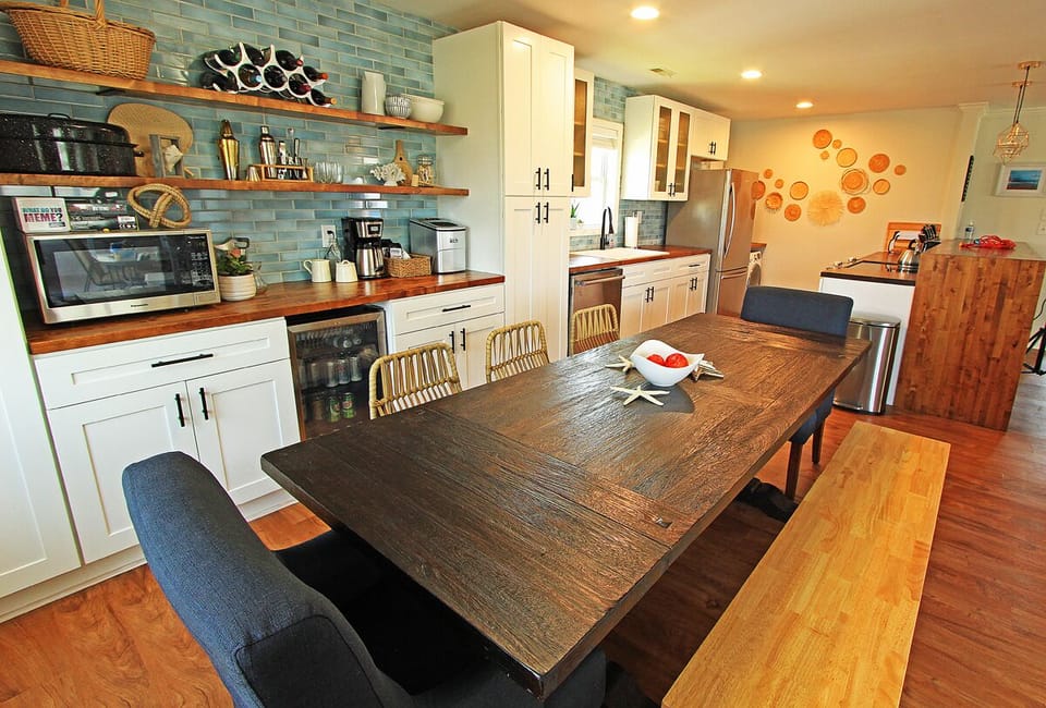Our custom kitchen has been designed with the family chef in mind!