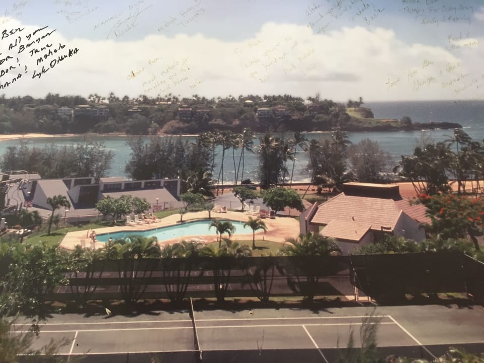 The Pool and view of Kalapaki Beach 