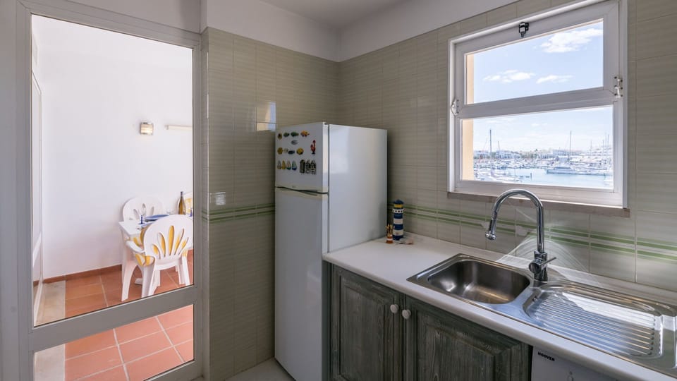 Fridge and freezer provided for your convenience