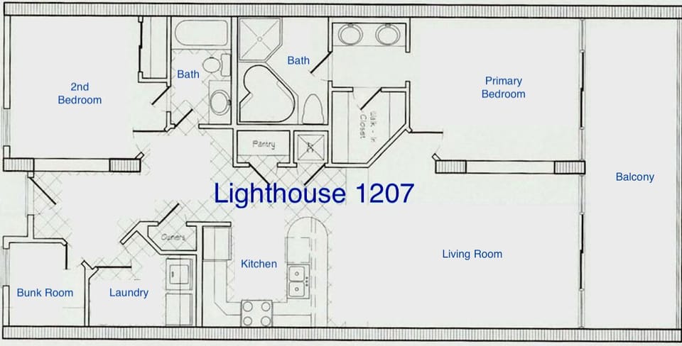 Layout of Unit 1207
