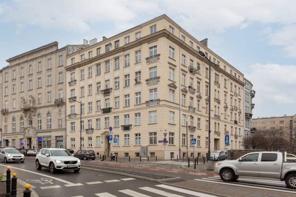 Unique property building. 