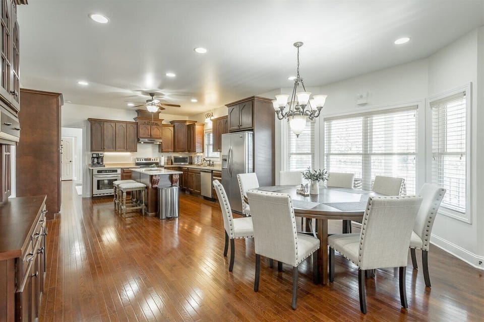 Main Floor Dining and Kitchen