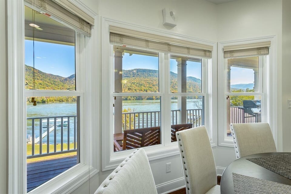 River View from Main Floor Dining Area