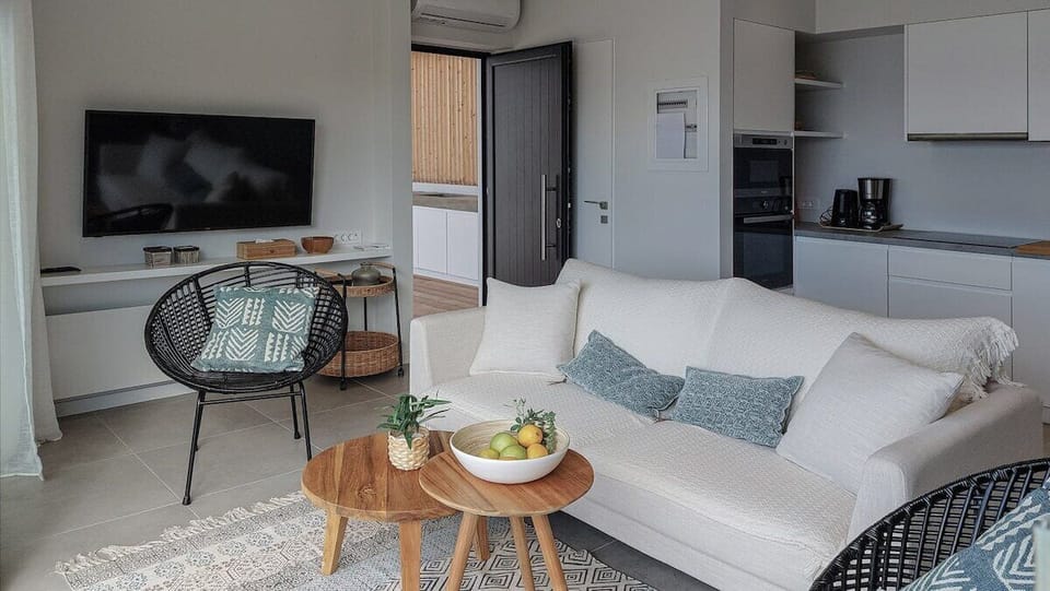 Entrance and TV area