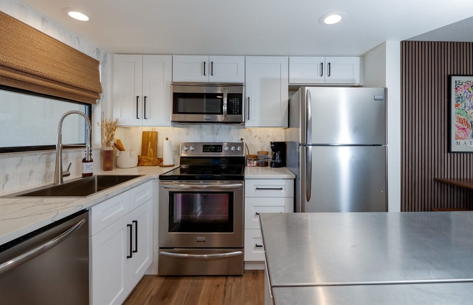Fully Stocked Kitchen