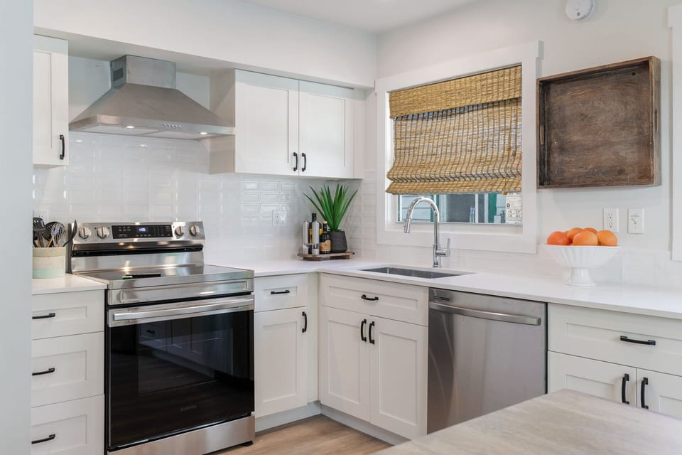 Fabulous modern kitchen for meal or snack prep!