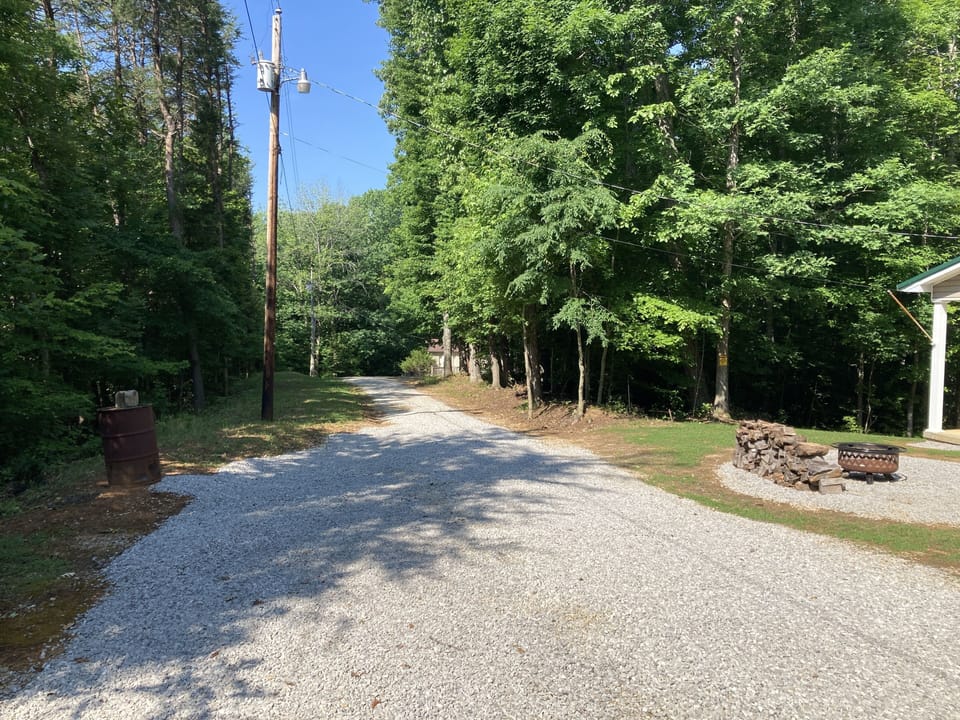 There is lake access this way by doing some adventurous hiking.