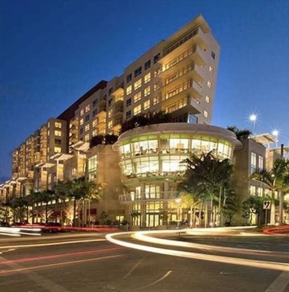 Nigh view of the Building