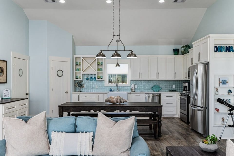 House, 3 Bedrooms | Private kitchen | Fridge, coffee/tea maker, toaster, highchair