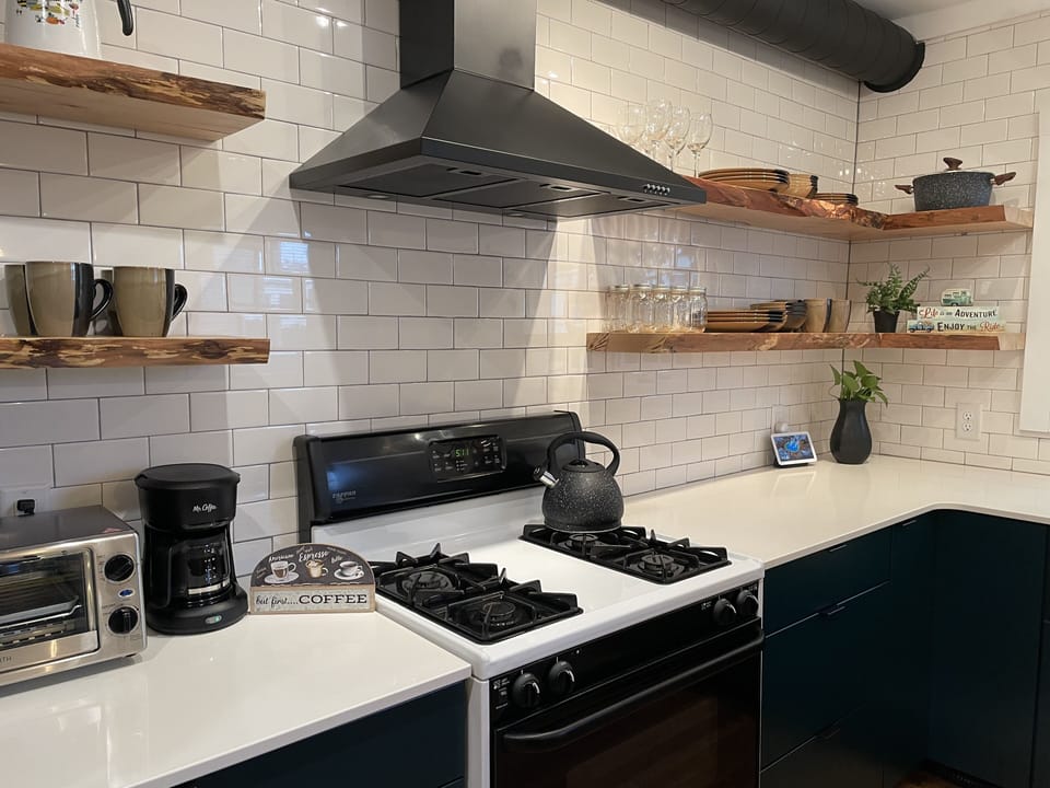 Close up of kitchen 