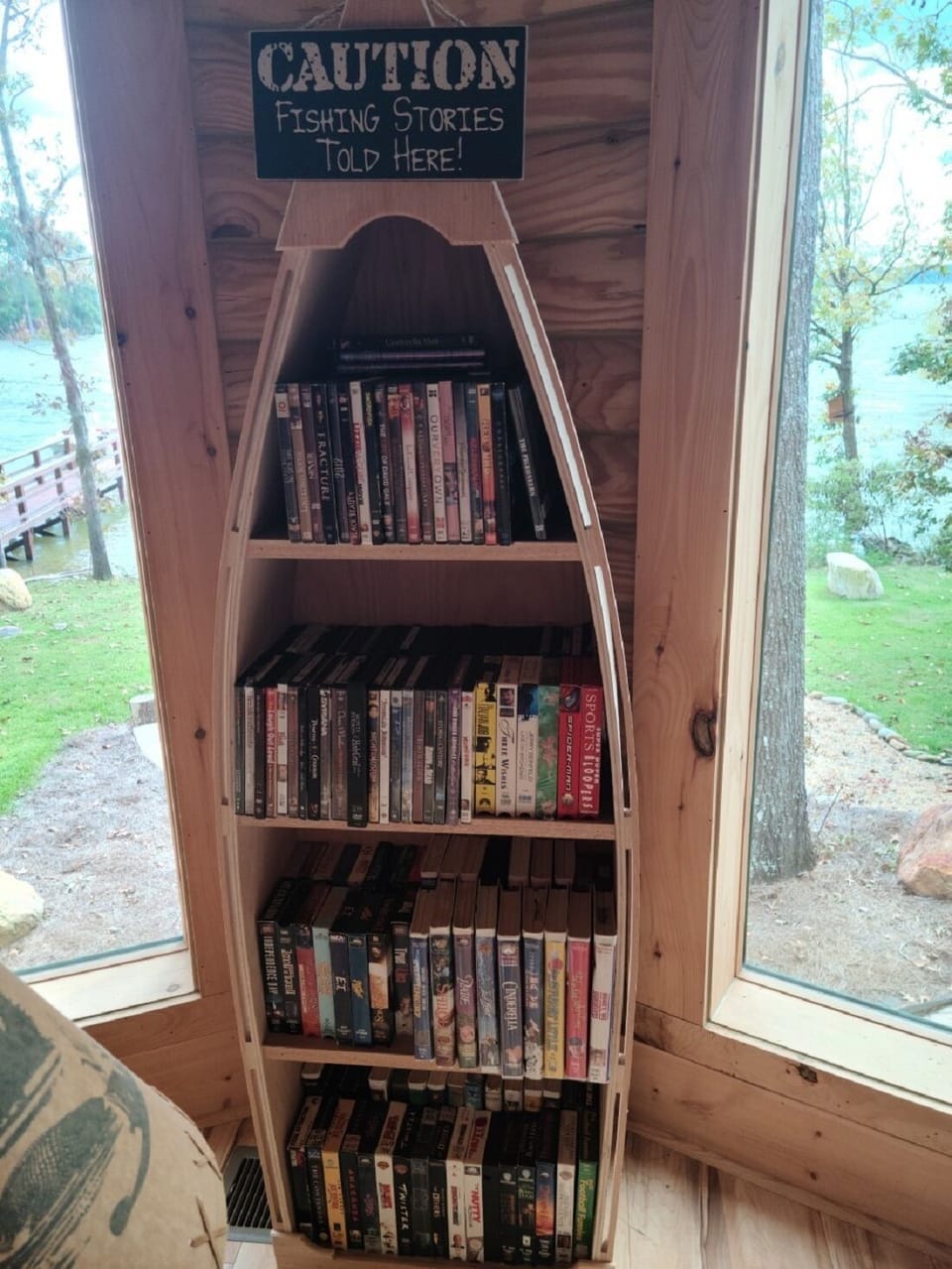 plenty of DVDs