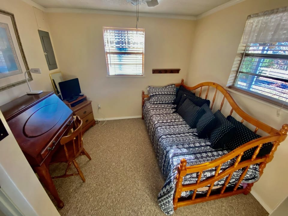 Twin Size Bed in Bedroom #2. Twin Trundle Bed is Underneath.