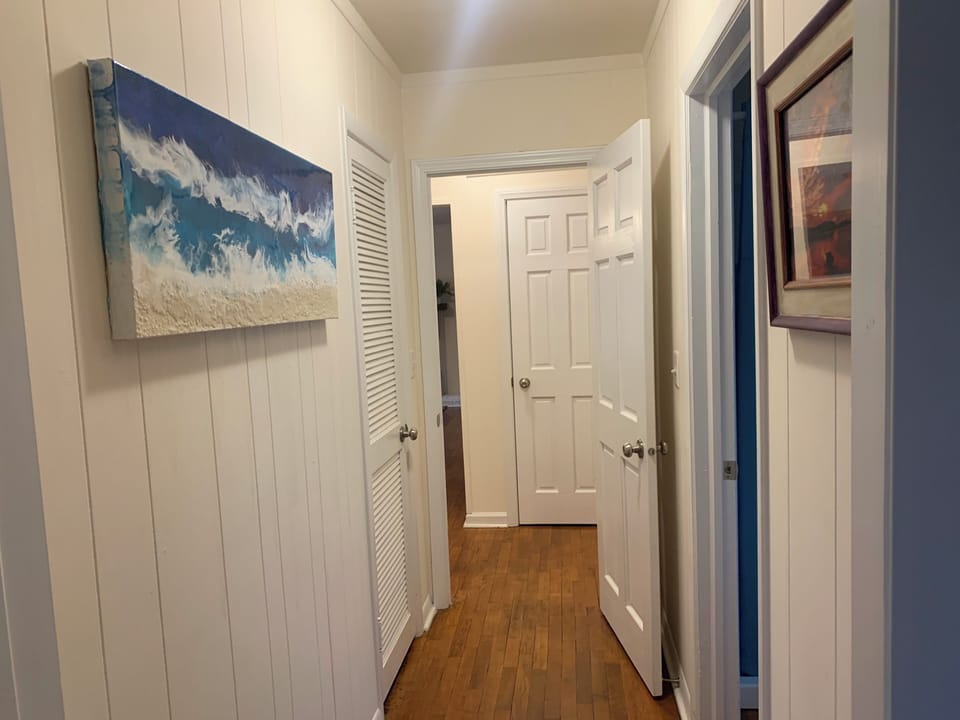 View from the master bedroom