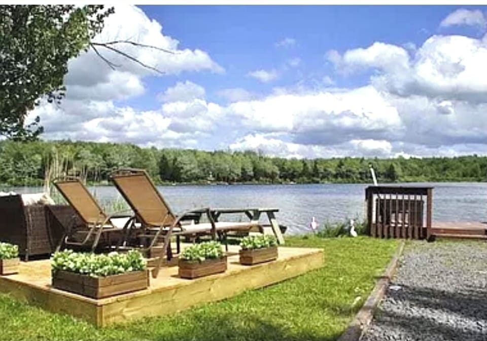 backyard with seating arrangements