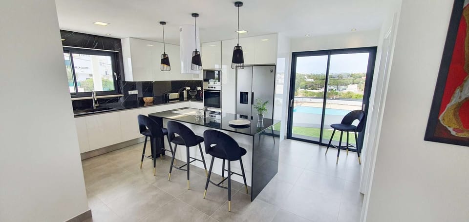 Open kitchen view
