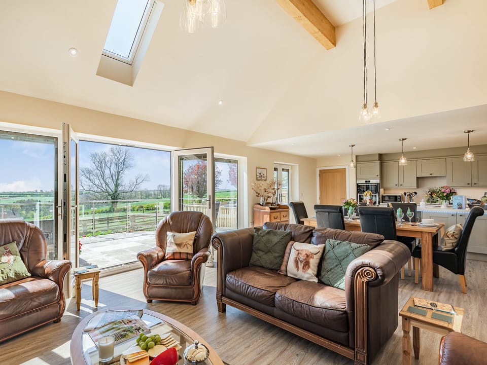 Open plan living space | Lizzie&rsquo;s Cottage, Fordington