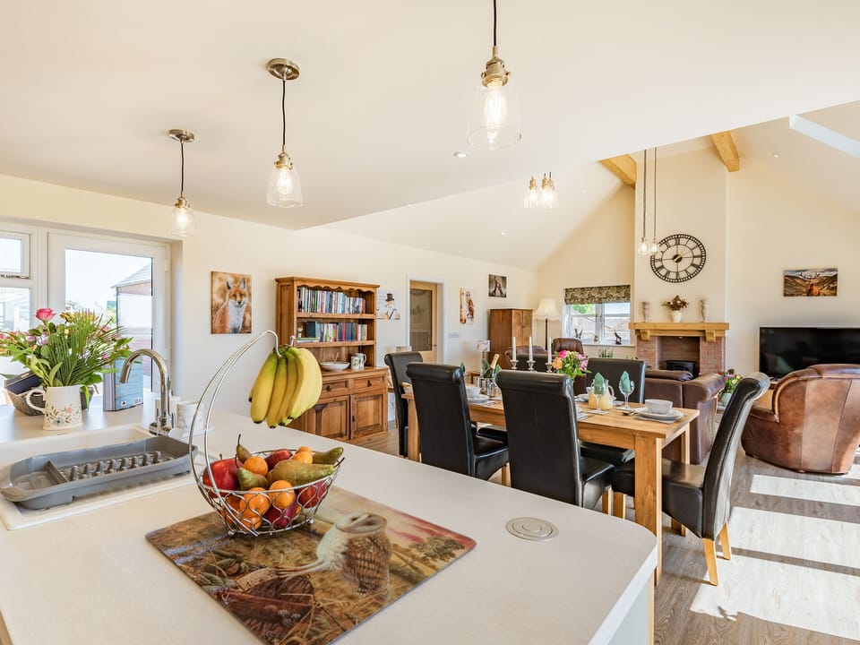 Open plan living space | Lizzie&rsquo;s Cottage, Fordington