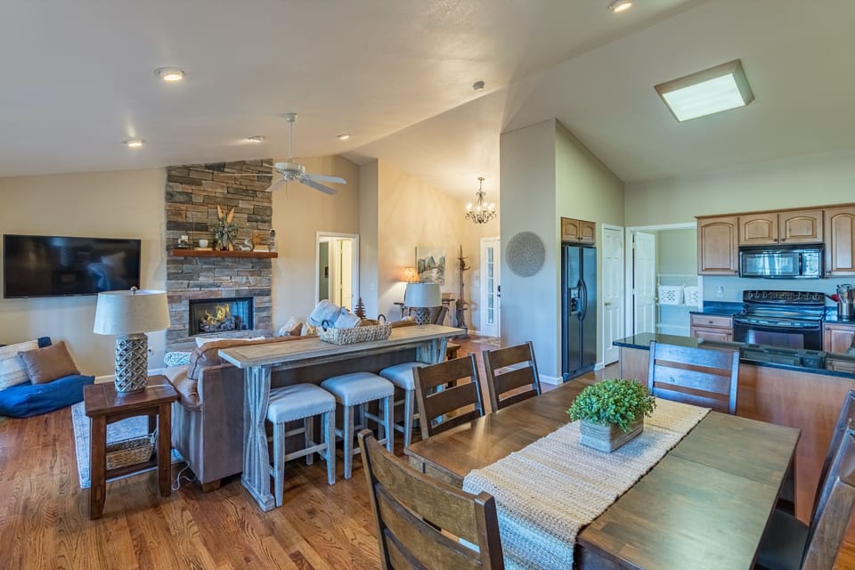 Dining Area and Den