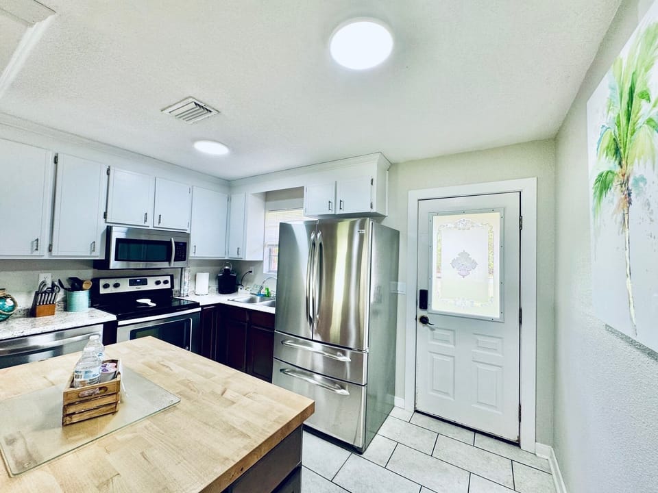 Kitchen with a view.