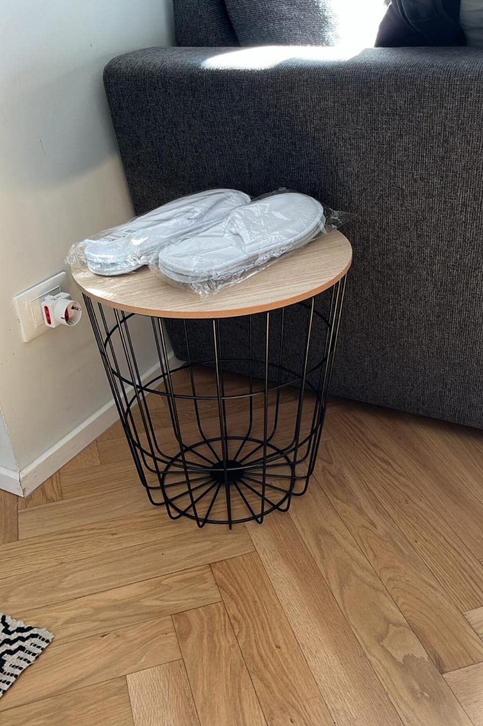 Disposable slippers for each Guest
