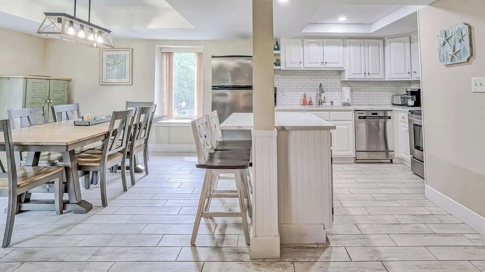 Kitchen and Dining Area