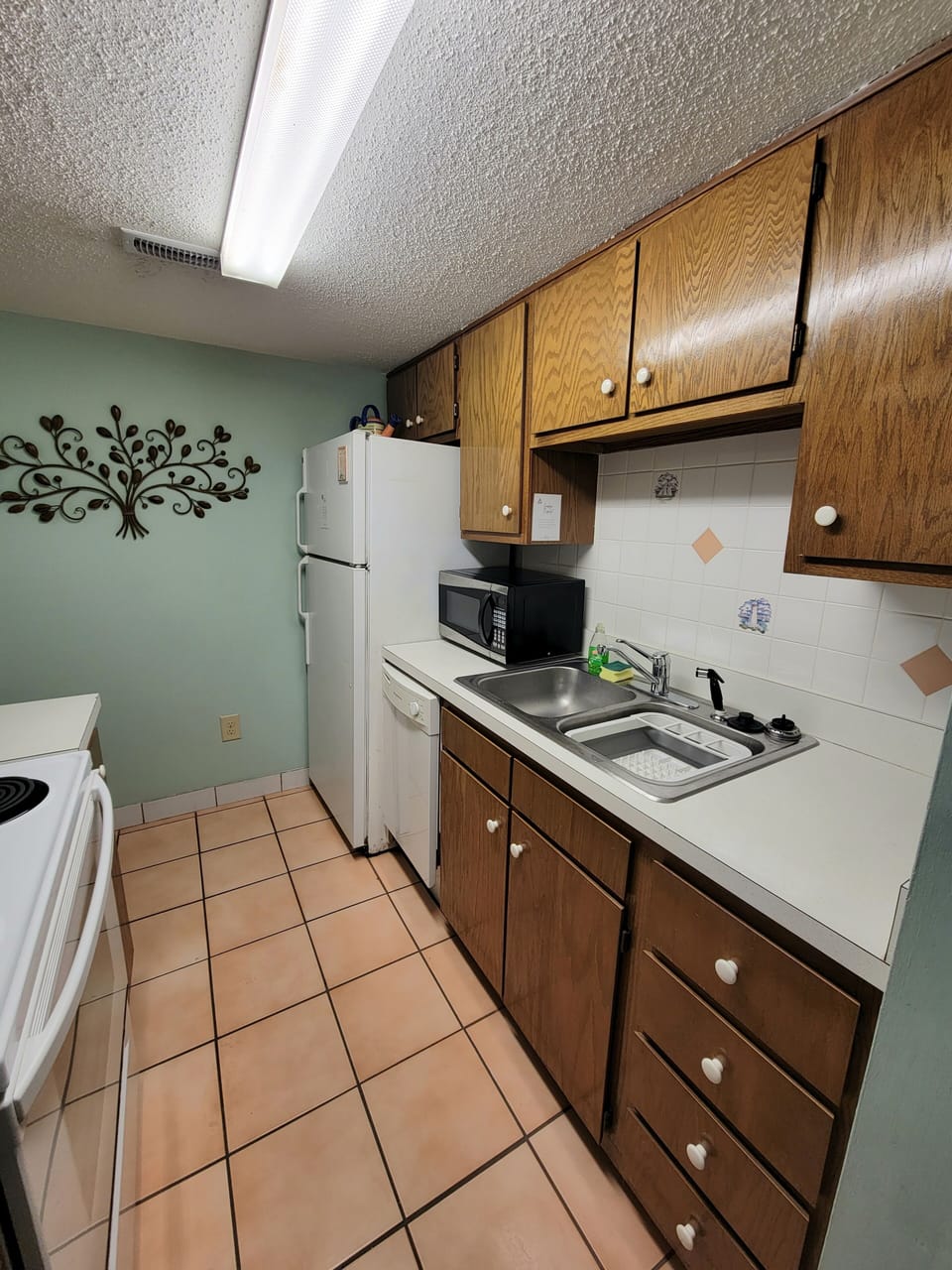 Kitchen -  microwave, dishwasher and garbage disposal 