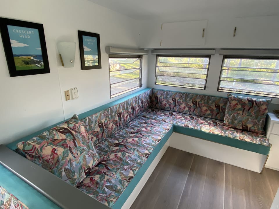 Relax in the spacious lounge.