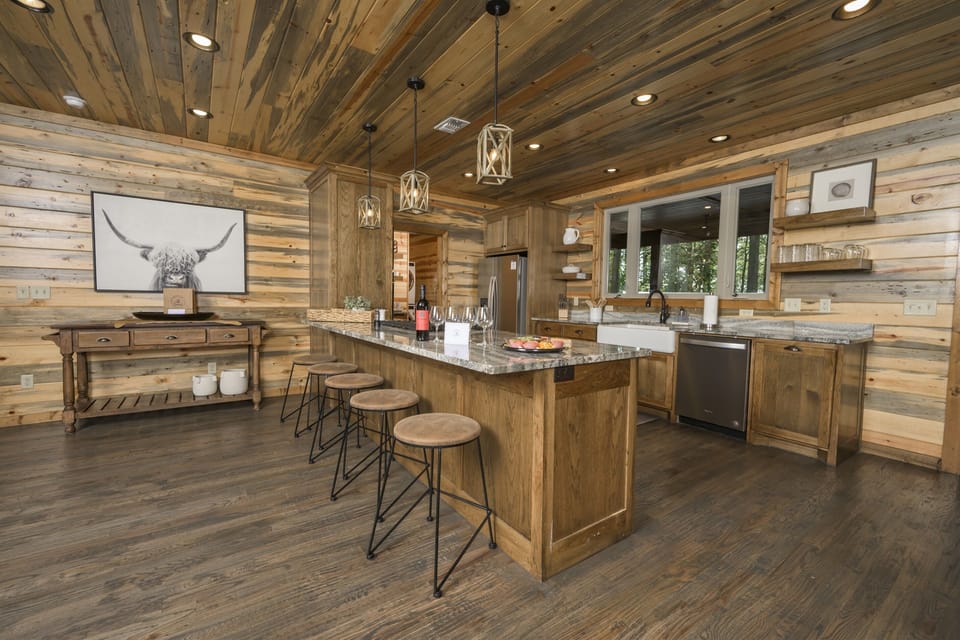 Open-concept kitchen designed for cooking, conversation, and connection
