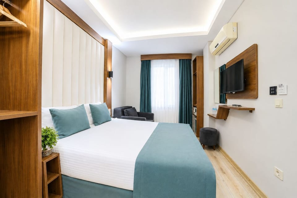 Family Connecting Room 4 Pax | Premium bedding, minibar, in-room safe, WiFi (free)