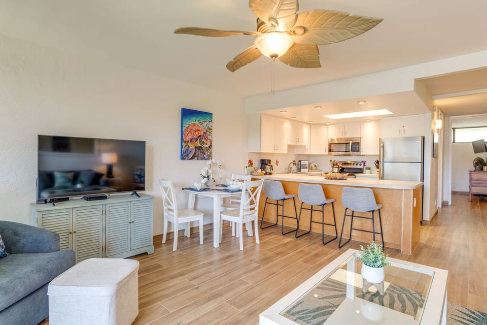 Step inside to a bright and open concept living room