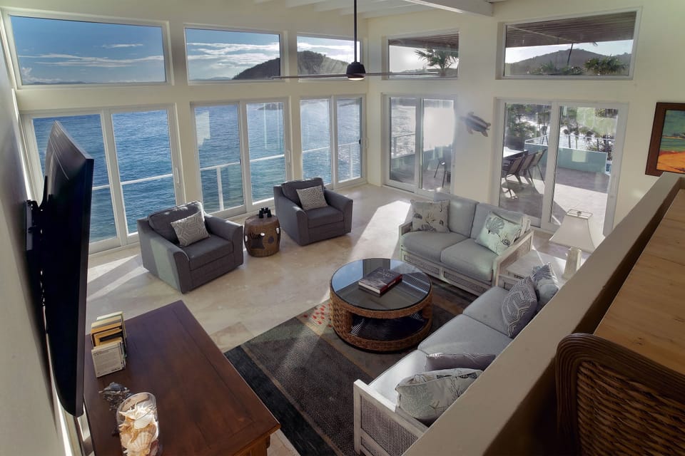 Overwhelming beauty from almost every angle in the expansive living space 
