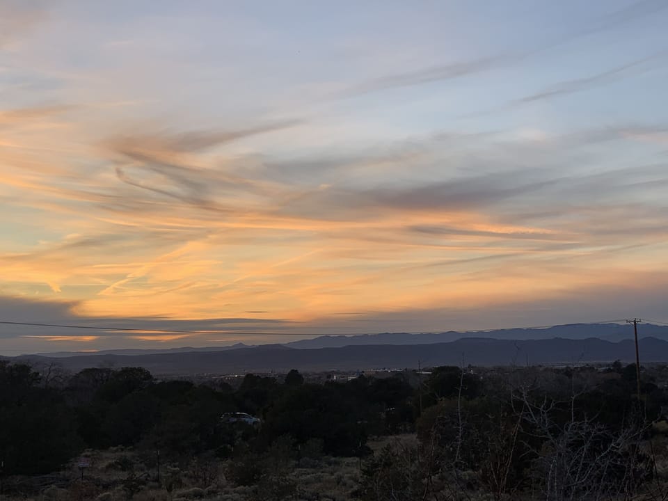 Sunset view. Thanks for being our guests!