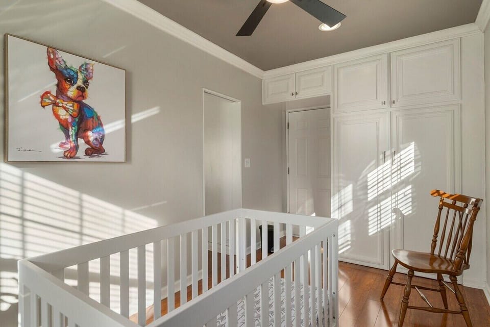 Small Crib Room off Master Bedroom