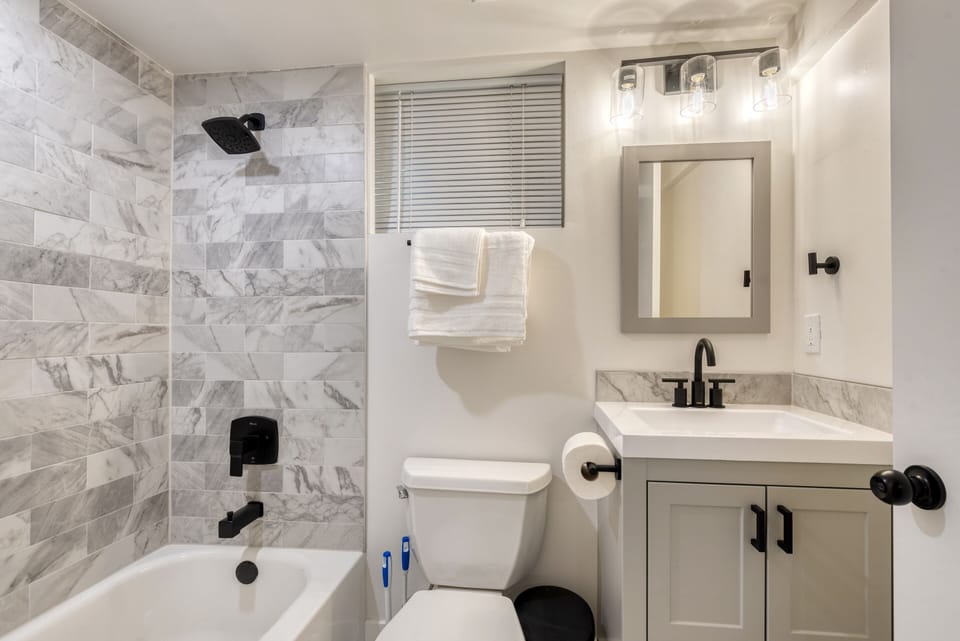 Stunning downstairs bathroom