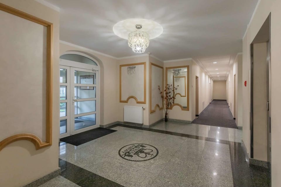 Corridor in the building.