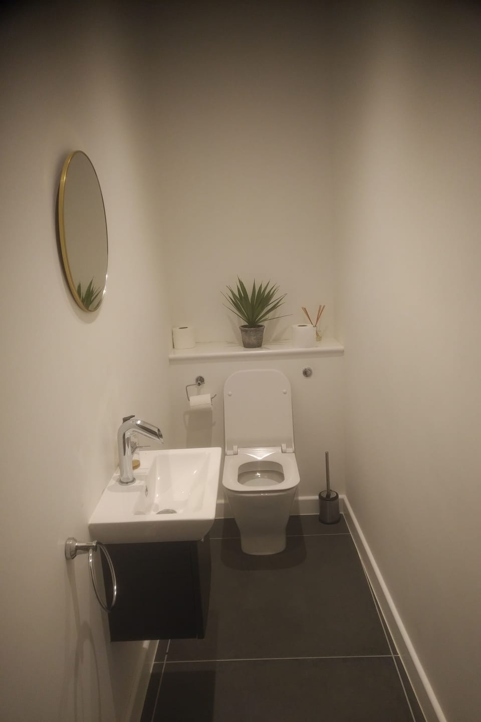 Downstairs cloakroom