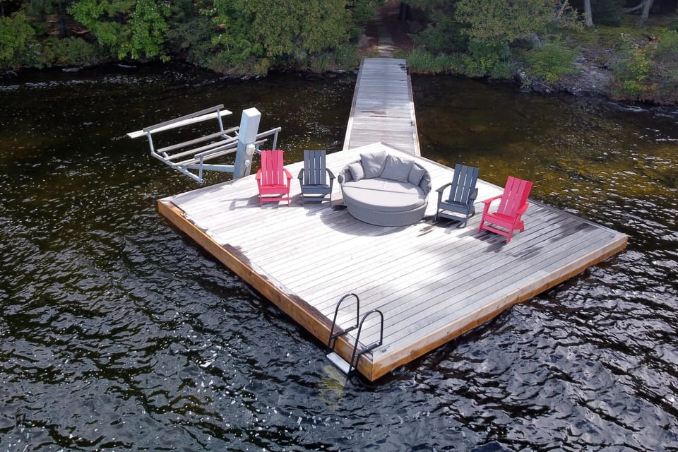 Dock on Lake Muskoka