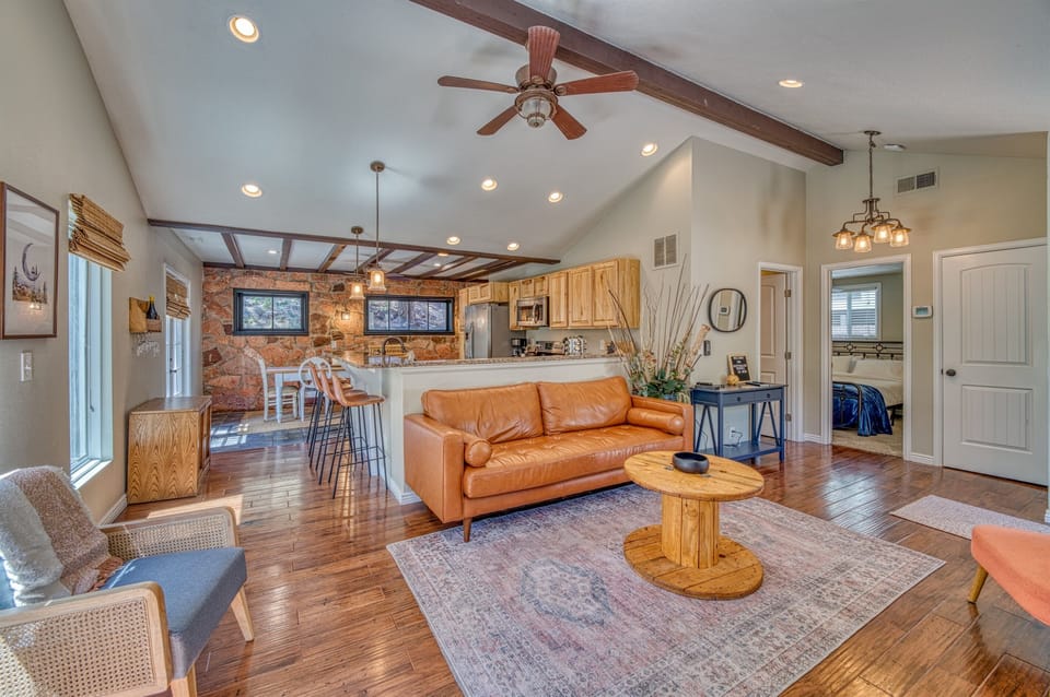 Easily enjoy family time with space for everyone to relax and do what they love. Pour a glass of wine, cook a beautiful meal, and enjoy the company of your family and friends.