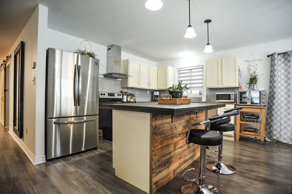 Spacious kitchen