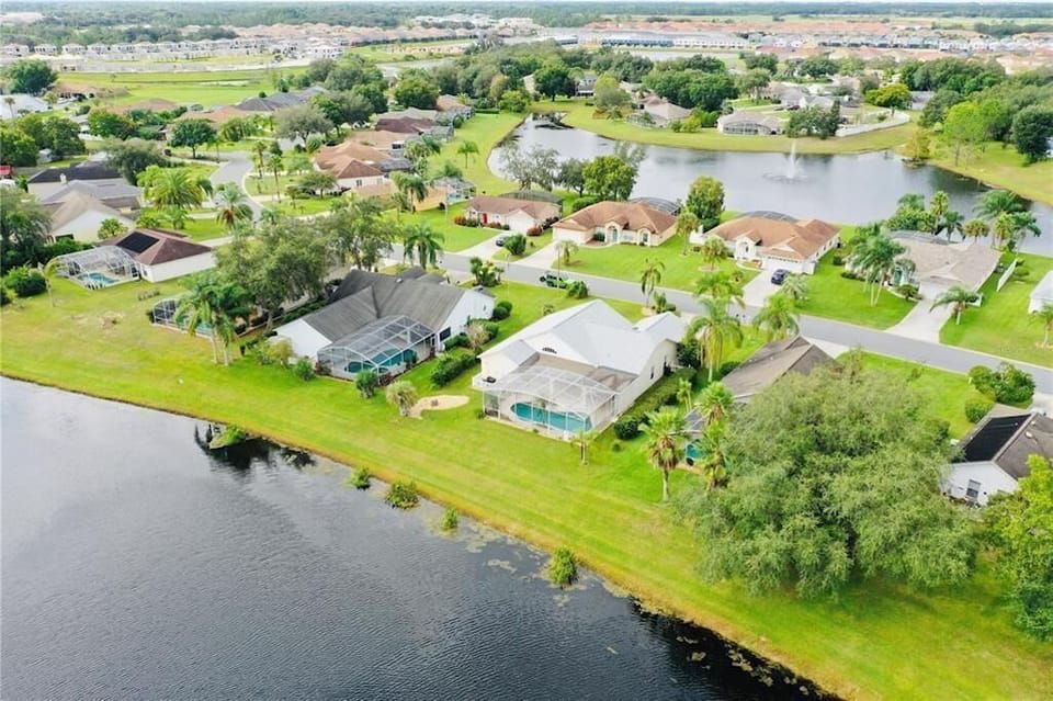 Waterfront house