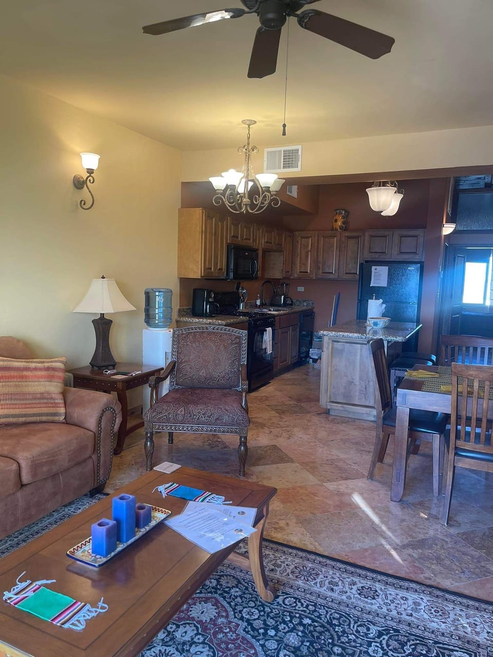 Kitchen Dining living areas. Eat in bar. Granite counters