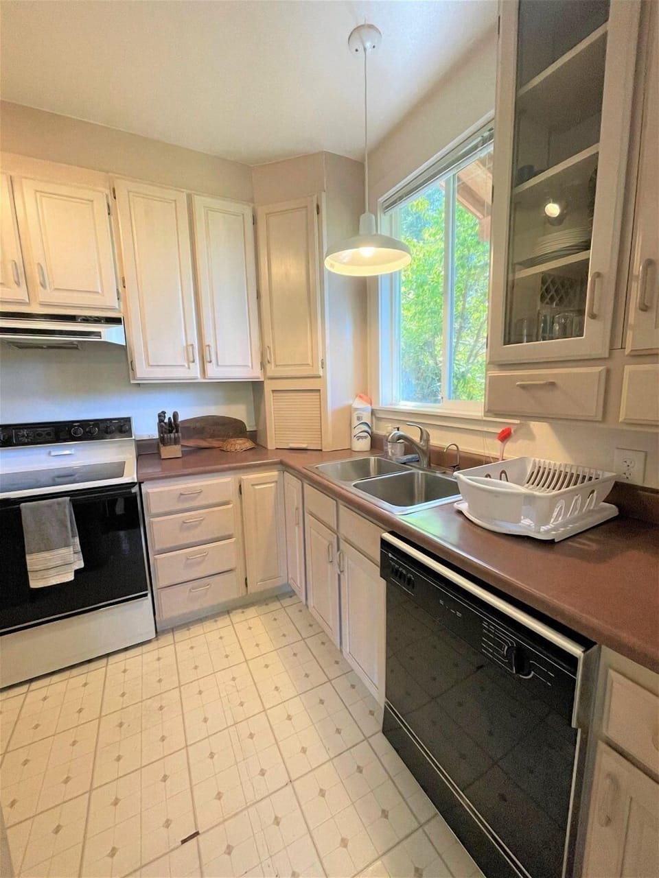 Kitchen on lower level
