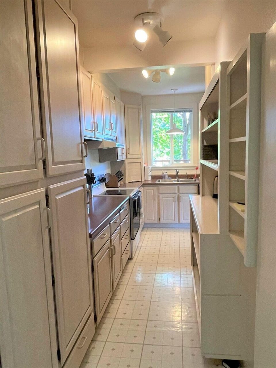 Kitchen on lower level